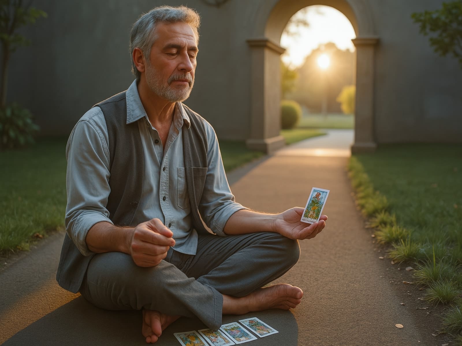 Una brújula antigua y ornamentada sobre un mapa estelar